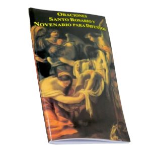 Novena Oraciones Santo Rosario Novenario para Difuntos Book of Prayer