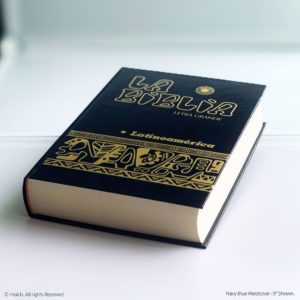 La Biblia Latinoamerica – Catholic Bible, Spanish Large Text – 9″ Hardcover, Various Colors