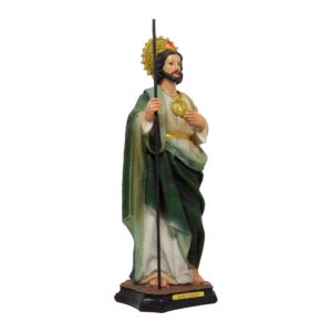 Saint Jude Thaddeus Resin Statue - 12 Inches Catholic Figurine