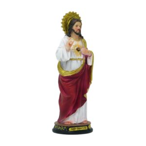 ValuueMax™ Sacred Heart of Jesus Statue, Finely Detailed Resin, 8 Inch Tall Figurine