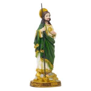 Saint Jude Thaddeus Resin Statue - 12 Inches Tall Catholic Figurine
