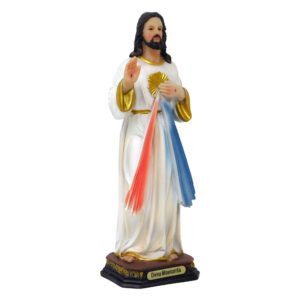 ValuueMax™ Divine Mercy Statue, Finely Detailed Resin, 8 Inch Tall Figurine