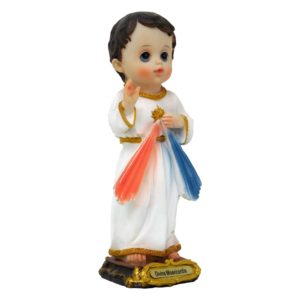 ValuueMax™ Divine Mercy Statue, Finely Detailed Resin, 8 Inch Tall Figurine