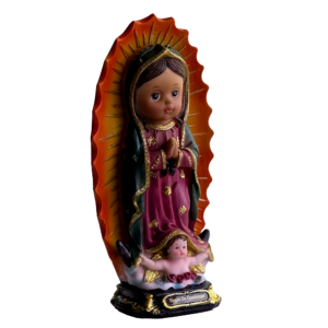 Our Lady of Guadalupe Resin Figurine - 9 in. Catholic Statue