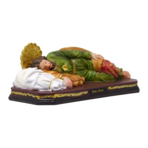 Saint Joseph Sleeping Resin Statue -12 Inches Long Catholic Figurine
