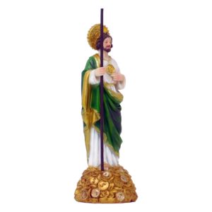 ValuueMax™ - Saint Jude Thaddeus Statue, Finely Detailed Resin, 8 Inch Tall Figurine