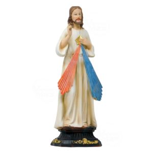 Divine Mercy Resin Statue - 12 in. Catholic Figurine