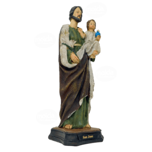 Saint Joseph Resin Statue - Catholic Figurine - 8"