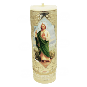 Catholic Paschal Candle, Embossed Various Size
