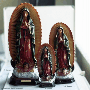 Our Lady of Guadalupe Resin Statue - Catholic Figurine