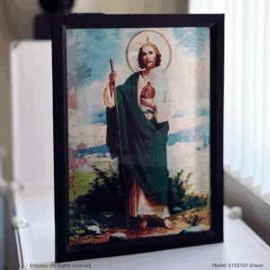 Saint Jude Thaddeus Catholic 3D Framed Image 17" x 13"
